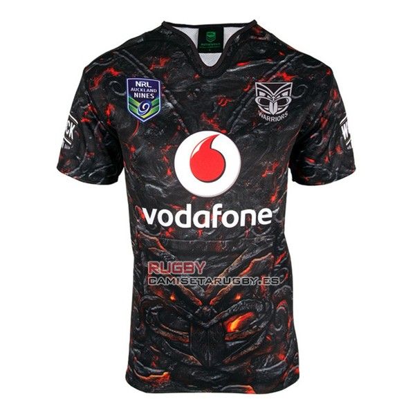 Camiseta de Nueva Zelandia Warriors Rugby 2017 Local